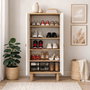 Hanah Home Ayka 1600-205 Armario Multiusos Blanco y Nogal